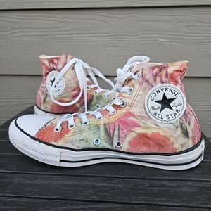 Converse Chuck Taylor Grapefruit Fruit Citrus Sneakers High Top Mens 7 Women's 9